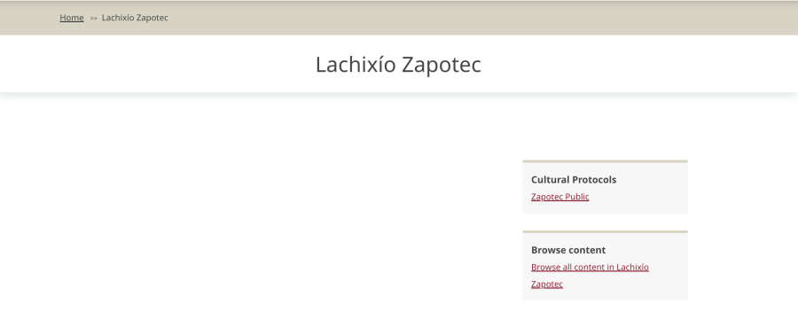 View community page