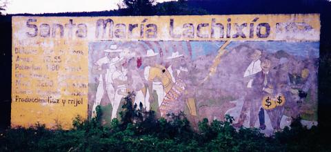 Mural-Cruzero-Santa María Lachixío (1998)