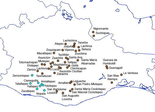 Map of Indigenous Languages